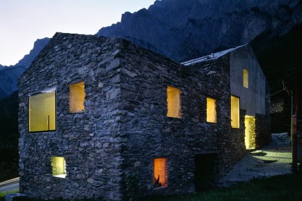 Přestavba tradičního alpského domu do nízkoenergetického standardu