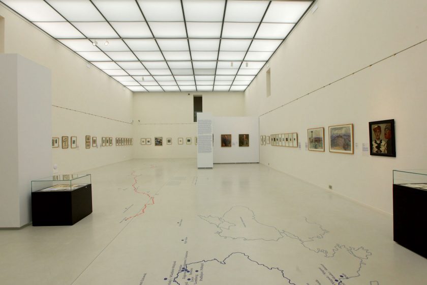 Podlaha a podhled pro libereckou galerii