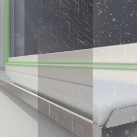 Schüco LivIng je tepelně izolovaný systém pro plastová okna a dveře