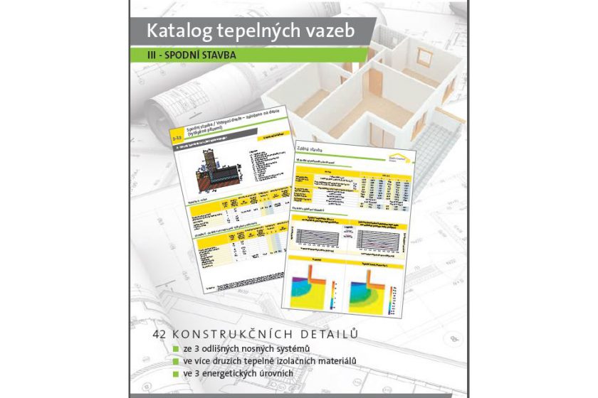 ISOVER vydal nový Katalog tepelných vazeb III. - Spodní stavba