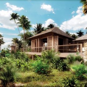 Hotel na Zanzibaru podle návrhu českých architektů