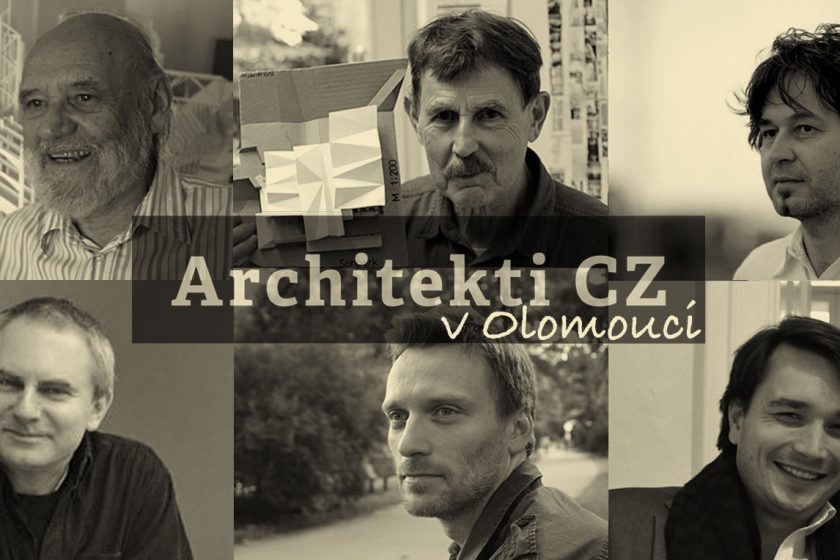 Architekti CZ – pátá panelová diskuze předních českých architektů proběhne 13. 10. 2016 v Olomouci