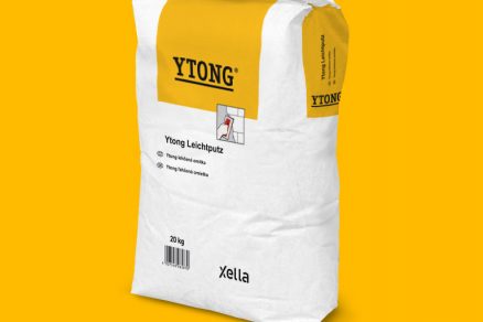 Novinky od Ytongu – vnitřní omítka Ytong Innenputz a hlazená vnitřní stěrka Ytong Glattputz