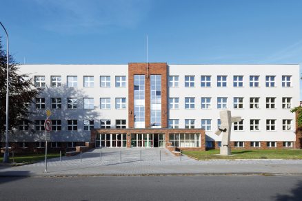 Rekonstrukce fasády Národního památkového ústavu v Ostravě