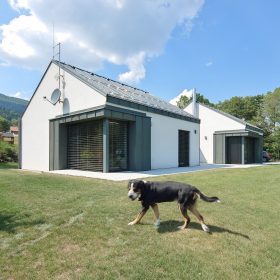 Originální bungalov s nádherným výhledem v Beskydech