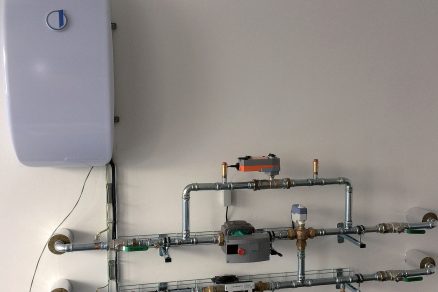 Řídicí systém pro regulaci dodávky tepelné energie FN Ostrava