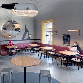 Chicago Grill and Bar: Hamburgery a genius loci