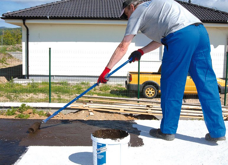 Izolace spodní stavby samolepicí bitumenovou fólií