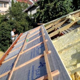 Rekonstrukce šikmé střechy rodinného domu