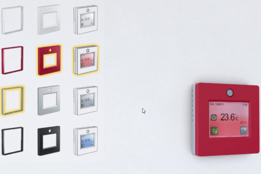 Oblíbený dotykový termostat nyní i v barvě