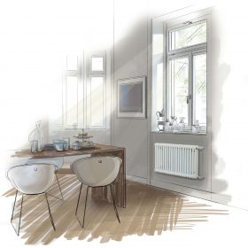 Navrhněte interiér s designovým radiátorem Zehnder Charleston a získejte hlavní cenu v hodnotě 200.000 Kč a další skvělé odměny