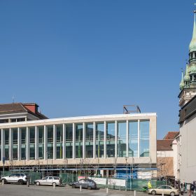 Krytá městská tržnice na Zelném trhu v Brně