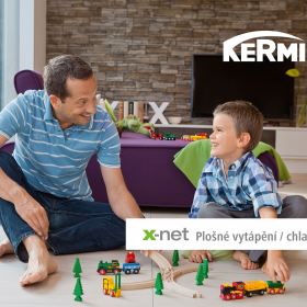 Kermi x-net: systémy plošného vytápění/chlazení pro použití jak při novostavbách, tak i rekonstrukcích