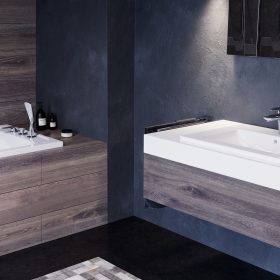 Kreativní a moderní - design módní koupelny