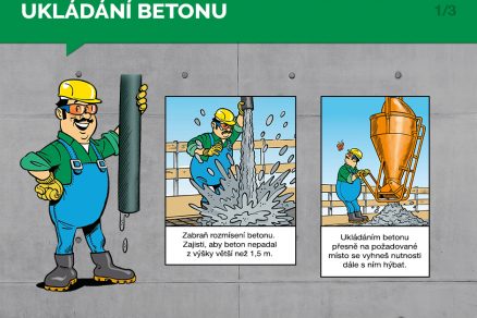 NÁVOD NA POUŽITÍ BETONU – Ukládání betonu