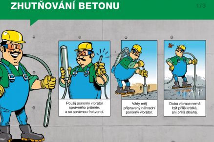 Návod na použití betonu – Zhutňování betonu