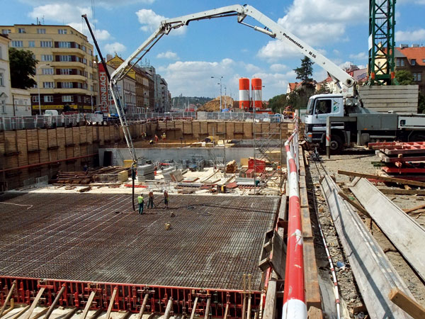 Městský okruh v Praze – hloubené tunely Letná