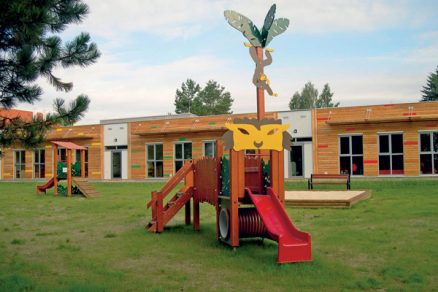 Modulová dřevěná mateřská škola