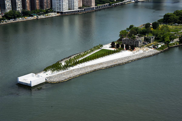 Nadčasový park Louise Kahna v New Yorku