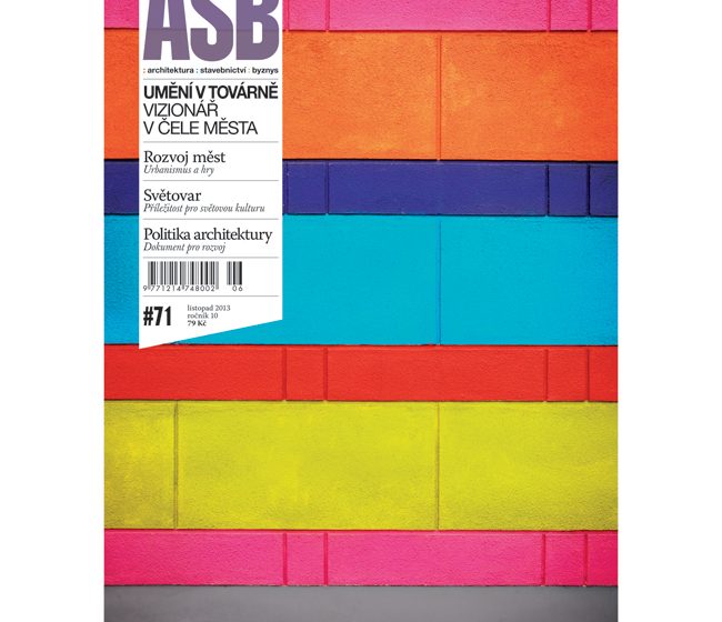 Nové číslo časopisu ASB 6/2013 o rozvoji měst