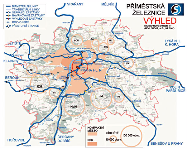 Příměstská železnice v Praze