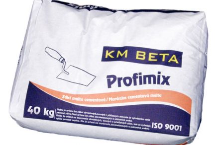 Prodlužte si stavební sezonu použitím maltových směsí PROFIMIX se zimní úpravou