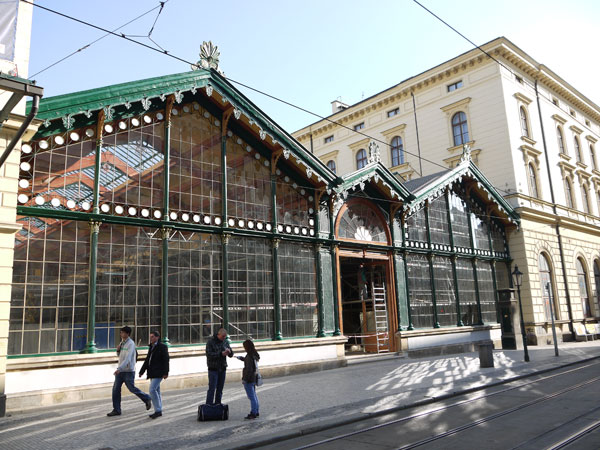 Rekonstrukce odjezdové haly Masarykova nádraží v Praze