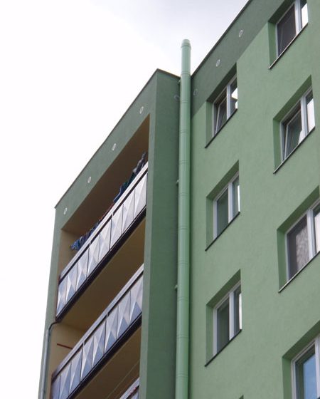 Revitalizace panelových domů Hrušovany u Brna