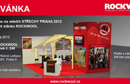 ROCKWOOL představí na veletrhu Střechy Praha 2013 novinky v izolacích