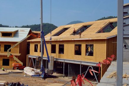 Stavby z dřevěných modulů
