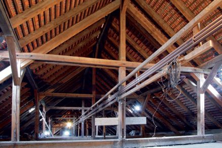 Stavebně-technický průzkum dřevěného krovu kostela