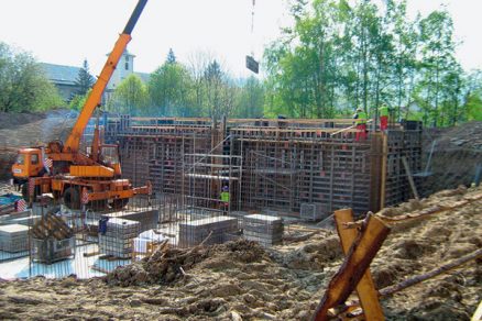 Systém bednění monolitických železobetonových stěn