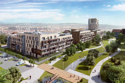 U BB Centra vyroste obytný komplex