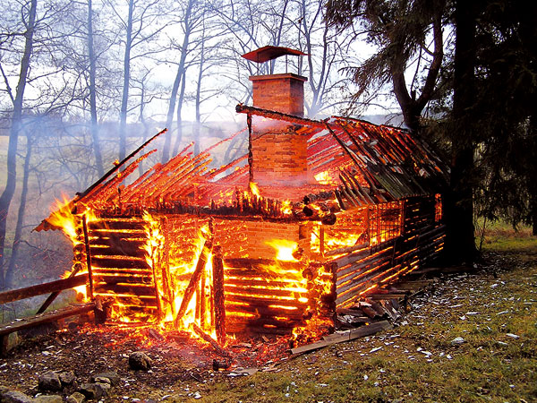 Účinky požáru na dřevěné konstrukce