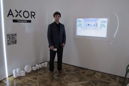 Vítězové Axor H2O story tváří v tvář světovým designérům