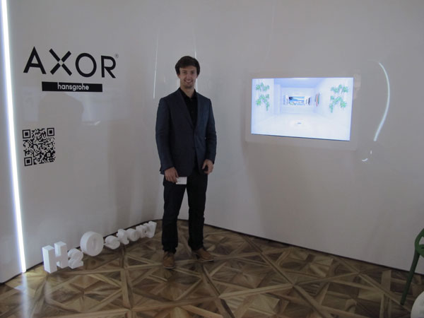 Vítězové Axor H2O story tváří v tvář světovým designérům