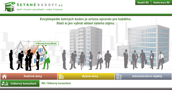 Webová encyklopedie Šetrné budovy