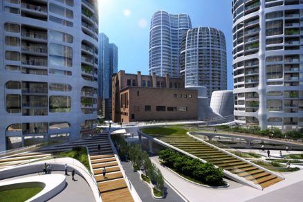 Zaha Hadid vyhrala medzinárodnú architektonickú súťaž pre developerský projekt v Bratislave