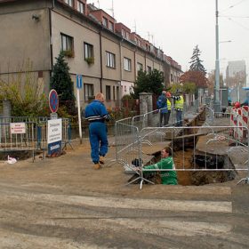Zemní a výkopové práce II – v zastavěném území