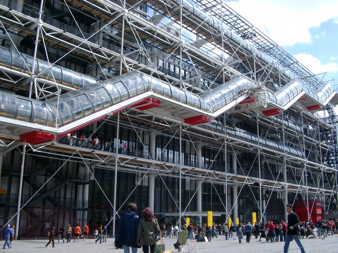 Centre Georges Pompidou v Paříži